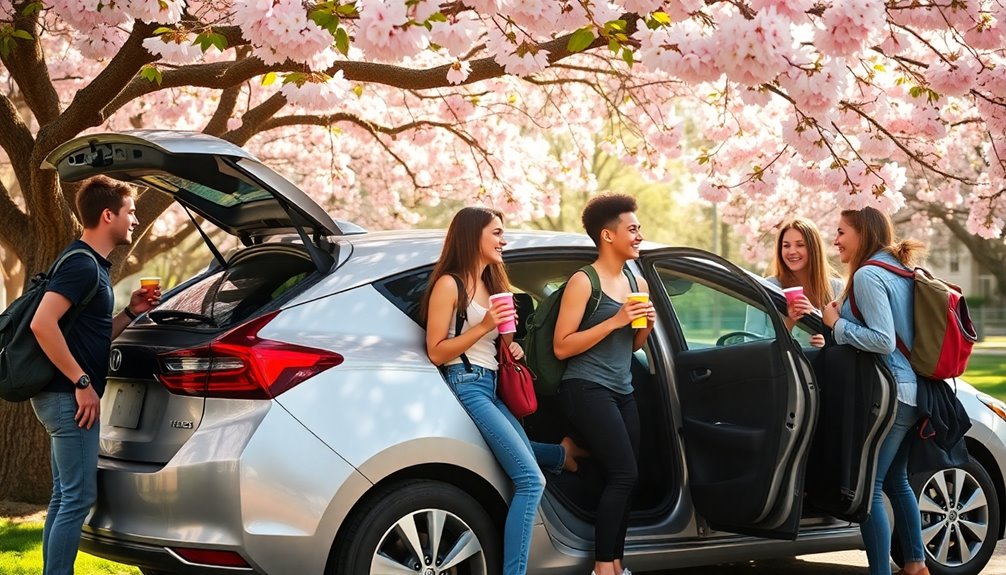 Carpoolen als een manier om kosten te besparen voor studenten