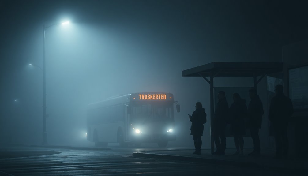 De uitdagingen van het openbaar vervoer in gebieden met dikke mist