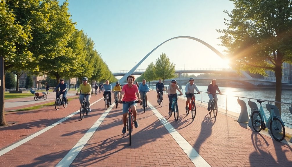 Hoe Nederland Vooroploopt in Fietsinfrastructuur