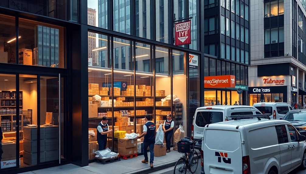 De Opkomst van Microfulfillment Centers in Stedelijke Logistiek