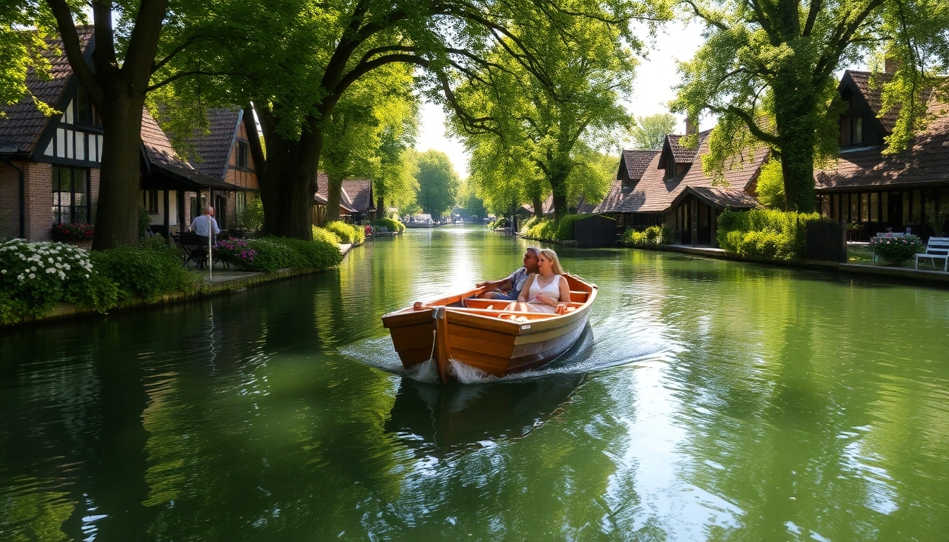 Giethoorn bootje huren voor een complete dag uit